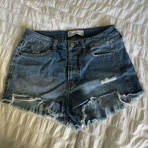 RSQ distressed jean shorts